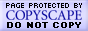 Do not copy content from this site. Plagiarism and infringement will be detected by Copyscape Copyscape protected site